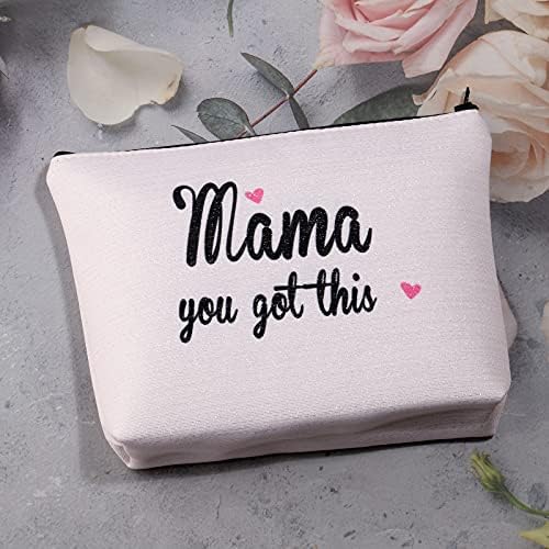 Ai acest cadou de mamă pentru mamă cadou pentru geantă cosmetică pentru noua geantă de călătorie cu mamă amuzantă noua mamă