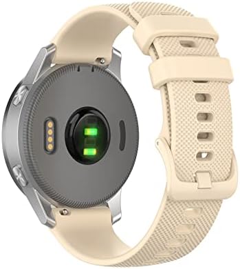 HEPUP 20mm brățară încheietura curea pentru TicWatch E pentru Garmin Venu pentru Forerunner 645 Silicon Smartwatch Watchband