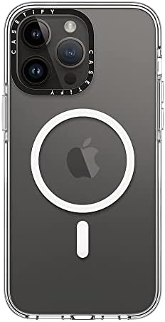 Casetify Clear iPhone 14 Pro MAX Carcasă [nu îngălbenire / protecție a picăturilor de 6,6ft]