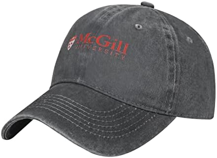 McGill University Classic Cowboy pălărie spălat baseball-cap-twill reglabil tad-hat-hat