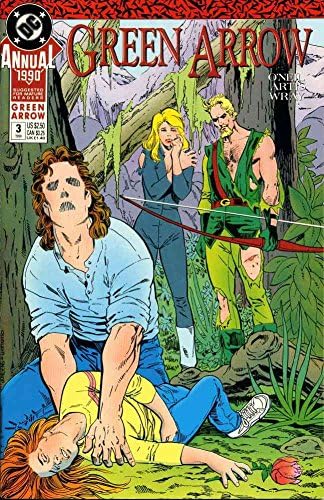 Green Arrow anual 3 VF; DC carte de benzi desenate