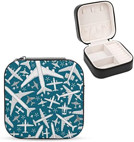 Avion de avion cu avion avion Jet Premium Premium Călătorie cu bijuterii mici Colier Colier de depozitare Organizator Mini
