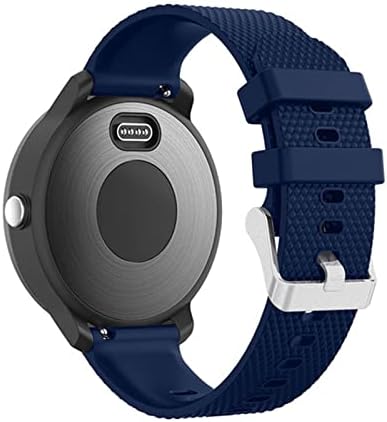 BCMCBV 20mm silicon cauciuc ceas curea Watchband pentru Garmin Vivoactive 3 / Vivomove HR Smart Watch BAND
