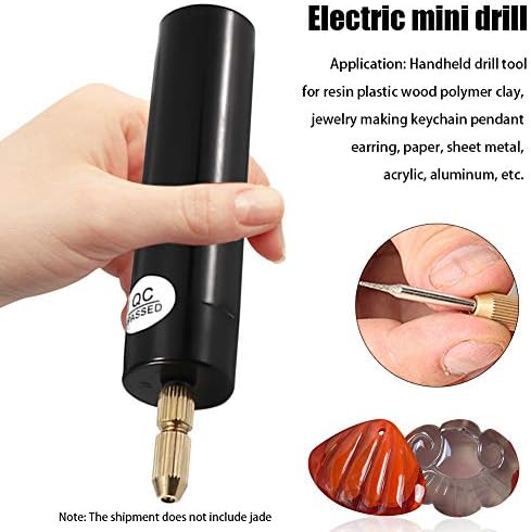 Micro Handheld burghie, 0.7-1.2 mm cristal epoxidice pentru rășină bijuterii face mini burghiu Electric set DIY ABS