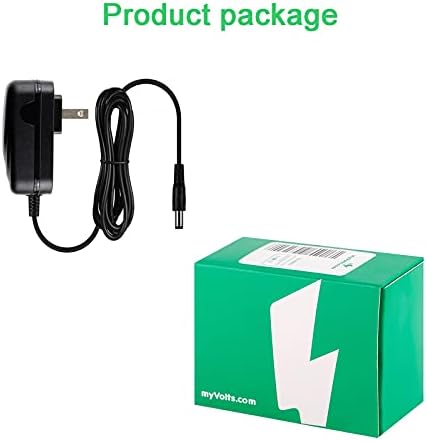 Adaptor de alimentare MyVolts 9V compatibil cu/înlocuitor pentru Panasonic DVD -LV50D DVD Player - Plug US
