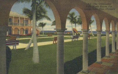 Palm Beach Shores, Carte poștală din Florida