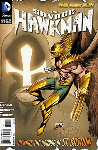 Savage Hawkman, 11 VF / NM; DC carte de benzi desenate