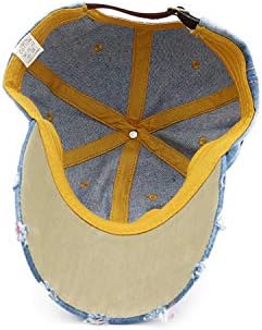 Andongnywell Unisex Împânzit Stras Șapcă De Baseball Bun Coada De Cal Pălărie Reglabilă Sparkle Bling Pălărie De Soare