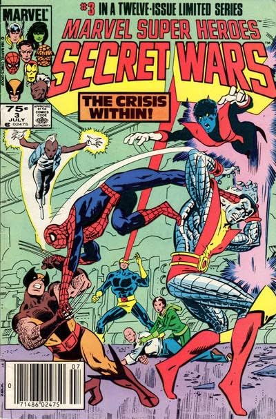 Marvel Super eroi războaie secrete 3 VF / NM; Marvel carte de benzi desenate