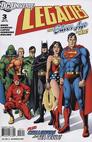 DC Universe Legacies 3 VF / NM; DC carte de benzi desenate