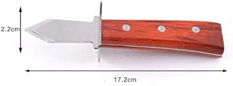Besttonzon 3pcs cuțit de coajă acasă pentru scoici deschise cu scoici tăietoare de manevră unelte de fructe inox