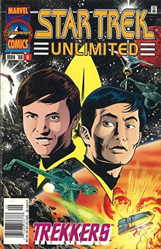 Star Trek Unlimited 9 VF / NM; carte de benzi desenate Marvel / Dan Abnett penultima ediție