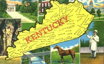 Frankfort, Carte poștală din Kentucky