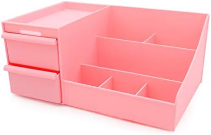 Mjcsnh cutie de depozitare cosmetice sertar masă machiaj Plastic toaletă organizator de îngrijire a pielii raft casa container