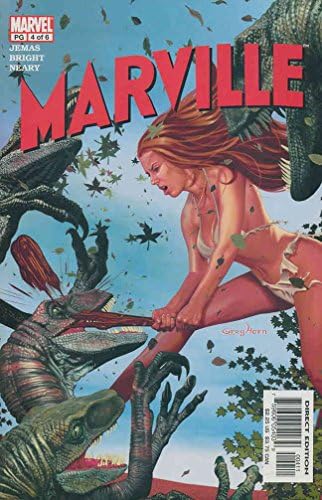 Marville 4 FN; carte de benzi desenate Marvel / Greg Horn
