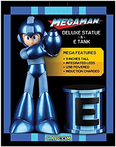 Statuia Mega Man și e-Tank