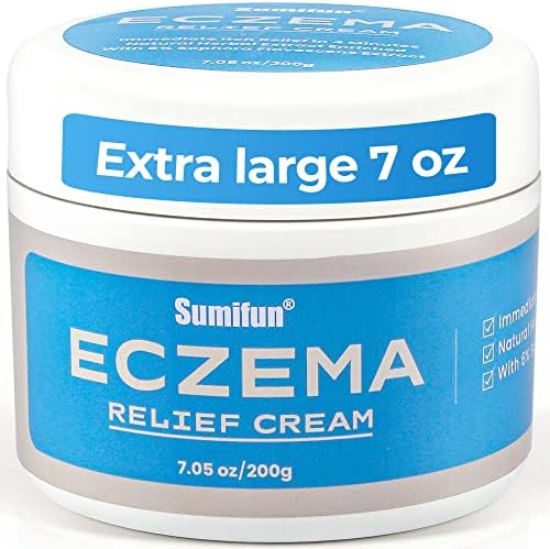 Sumifun Eczema Psoriazis Cream - În plus mare de 7 oz - cremă anti -mâncărime - Eczema rozacea cremă pentru adulți - calmant