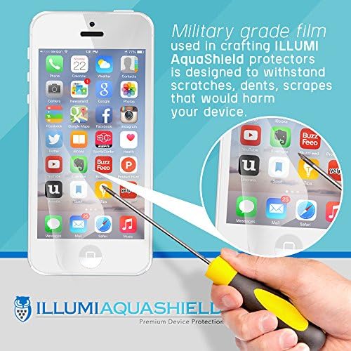 Illumi Aquashield Screen Protector Compatibil cu Apple iPad fără bule de înaltă definiție Film TPU flexibil