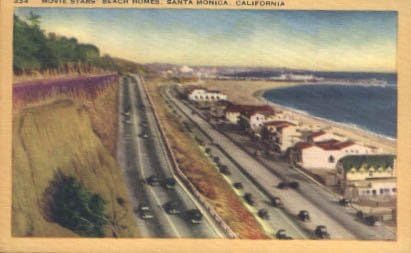 Santa Monica, carte poștală din California