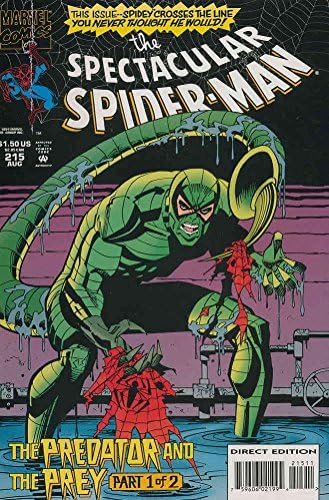Spectaculos Spider-Man, The 215 VF; Marvel carte de benzi desenate / Scorpion