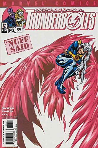 Thunderbolts 59 VF; Marvel carte de benzi desenate / Nuff a spus Songbird
