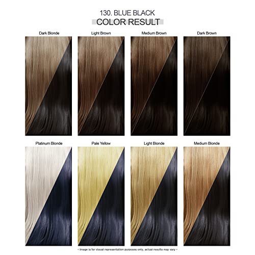 Adore Semi-Permanent Haircolor # 130 Albastru Negru 4 Uncie