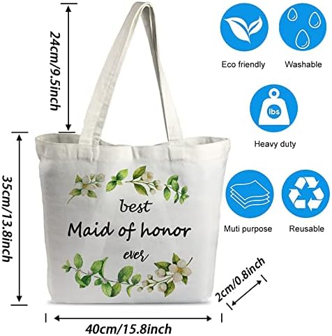 Hangmai pentru femei cu geantă de reutilizare a geantă reutilizabilă pentru cadouri de călătorie casual, fără fermoar