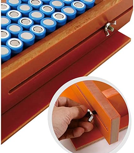 Stație de baterie reglabilă din plastic industrial Reglate Baterie de stocare 18650 Baterie Batter Pack Soluție Sudare Clemă