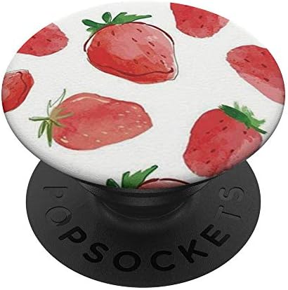 Strawberry Popsockets Swappable Popgrip