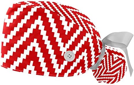2 pachete de funcționare cu bandă de transpirație pentru femei, fundal negru cu flori roșii pălării de scrub de coadă de flori