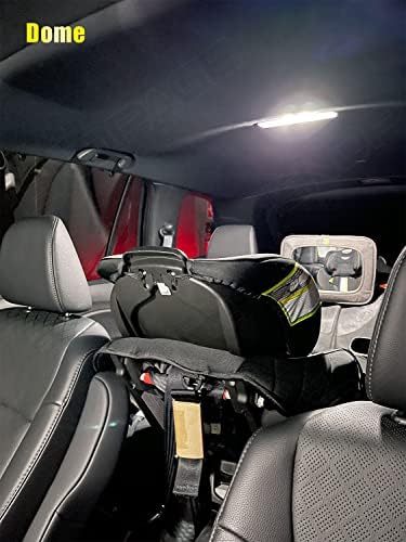 ENDPAGE 17-piese Ridgeline LED interior lumina Kit pentru Honda Ridgeline 2006 2007 2008 2009 2010 2011 2012 2013 2014 2015 alb 6000K interior pachet de iluminat cu LED-uri + lumini de înmatriculare, instalați instrumentul