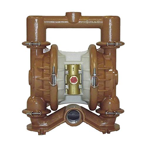 NOMAD 40-211964 1 1/2 Pompa AODD de aur trans-FLO, fier ductil cu porturi Hytrel Diaphragm & BSP