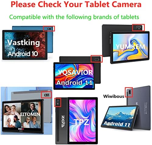 Carcasă HMinsen pentru Blackview Tab 11/ Tab 12 Tabletă, Silicon Stand Cover pentru vastking Kingpad K10, Meize, Lectrus, WECOOL/