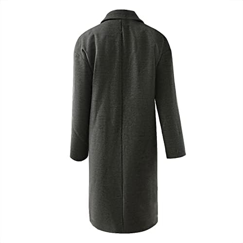 Jacheta din Fleece Femei Femei cu mânecă lungă cu mânecă lungă Tricotat Cardigan Paltoadă de iarnă Paltoa cu guler Fleece Guler