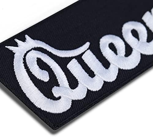 Queen Iron on Patches - Coaseți pe patch pentru femei, doamne motociclisti - plasture cadou pentru soție, soră, mamă, fiică,