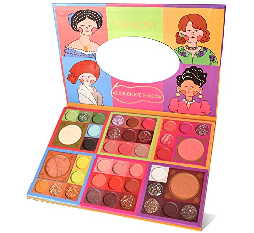 Legendary Women 42 Colors Eyeshadow palette de KEVIN & COCO