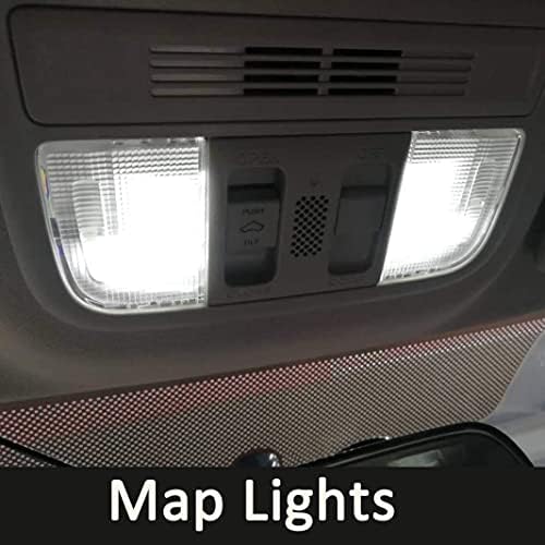 AWALITED 14pcs interior LED lumini Kit Super Bright LED harta Dome becuri de înlocuire pentru 2010 2011 2012 2013 2014 2015 2017 Lexus GX460 toate modelele