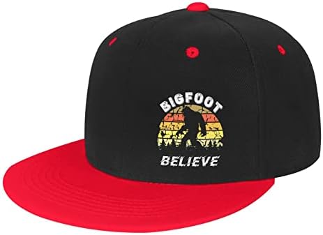 Snapback pălărie Bigfoot Hip Hop pentru bărbați & amp; femei plat Bill refuz reglabil Baseball Cap Unisex